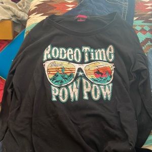 Rock & roll cowgirl size large long sleeve.
